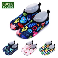 Пляжный водный спортивный костюм для маленьких мальчиков; детские кроссовки для плавания; детская обувь для девочек для серфинга, рыбалки, дайвинга; уличные тапочки