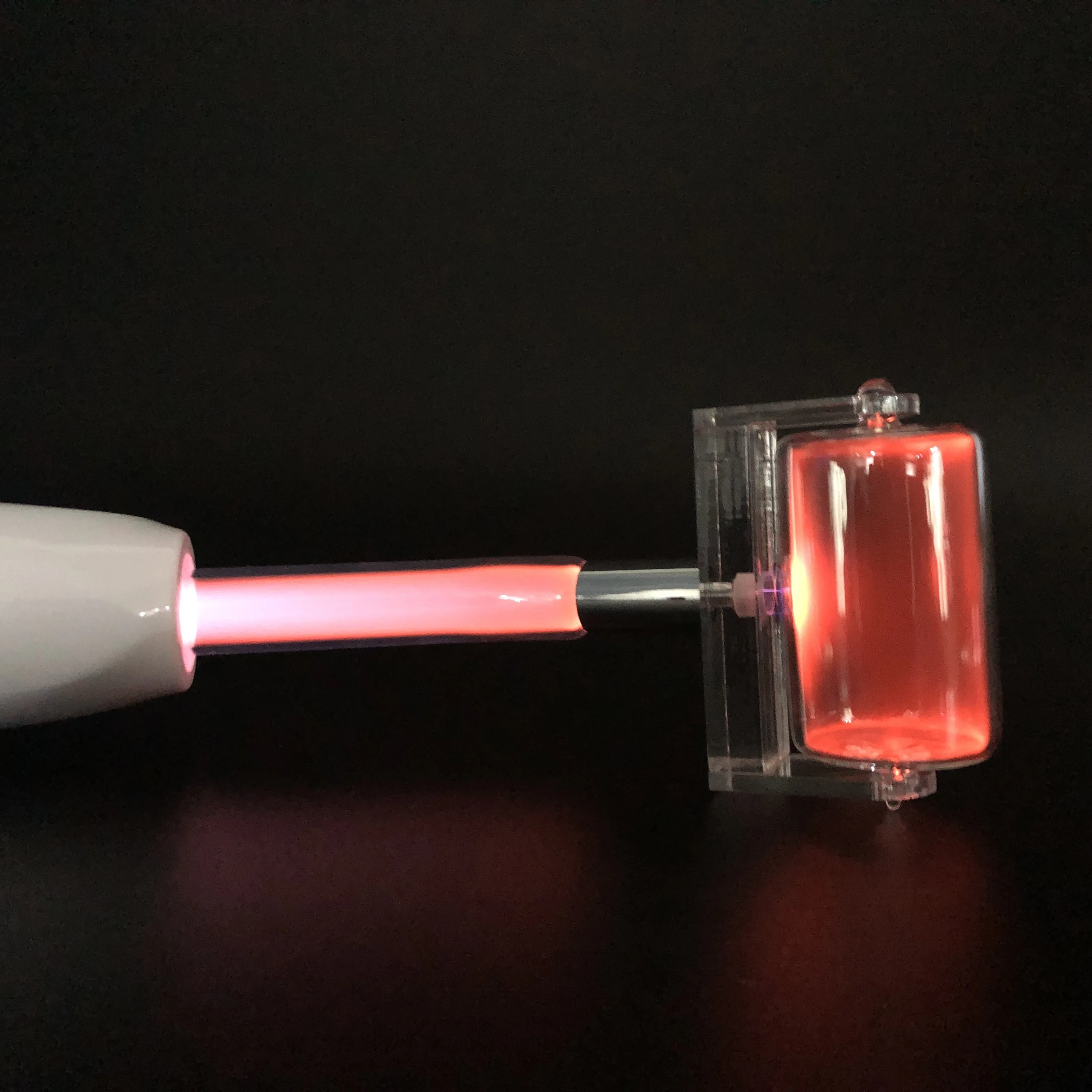 Высокочастотный ролик с электродами HF сменная палочка Фиолетовый Оранжевый Луч для HF лица машина уход за кожей спа-массаж тела устройство