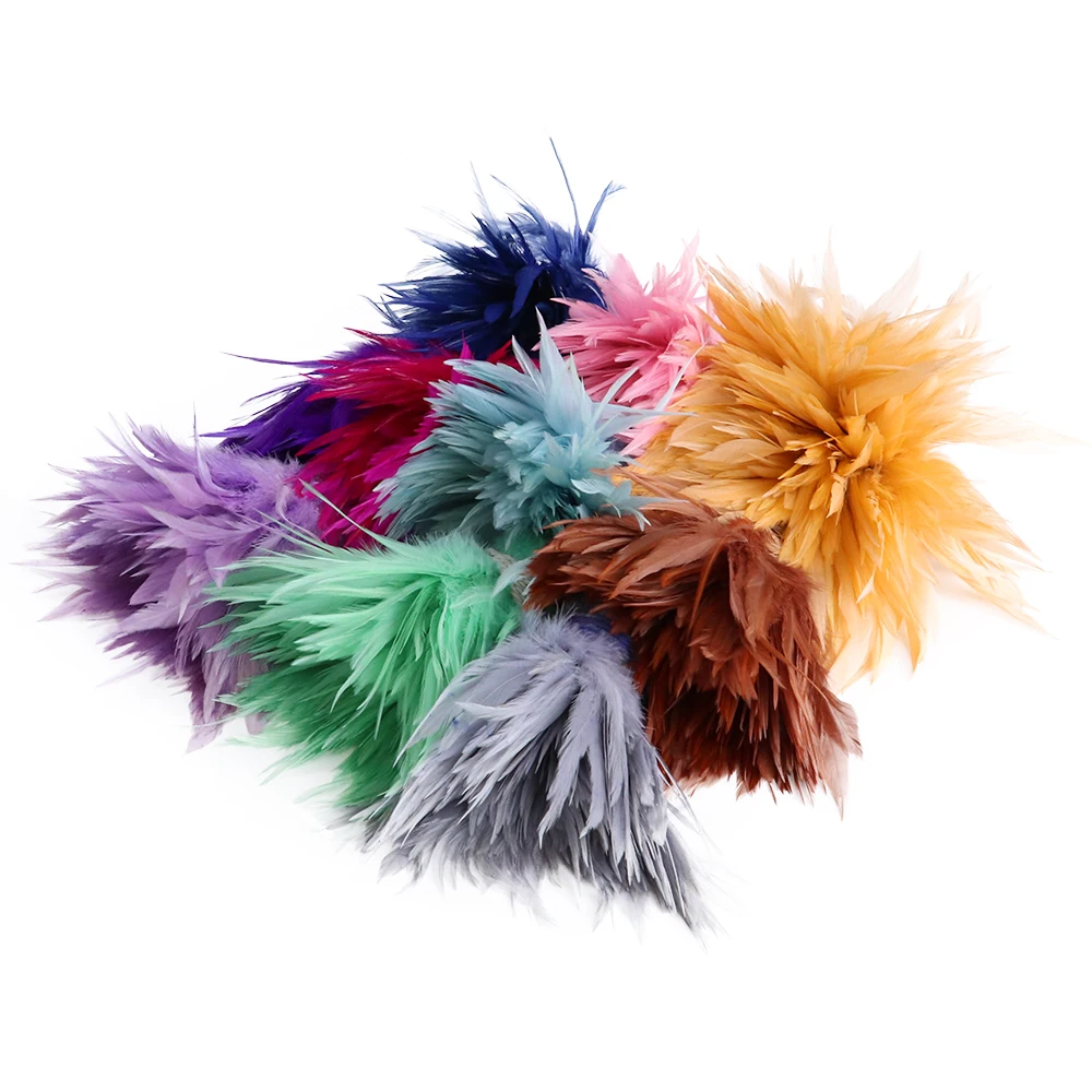 15-20 CM Natural Pheasant Feathers for Crafts Jewelry Making Fly Tying Decorative Accessories Chicken Plumes 800-1000PCS/Bundle | Дом и сад
