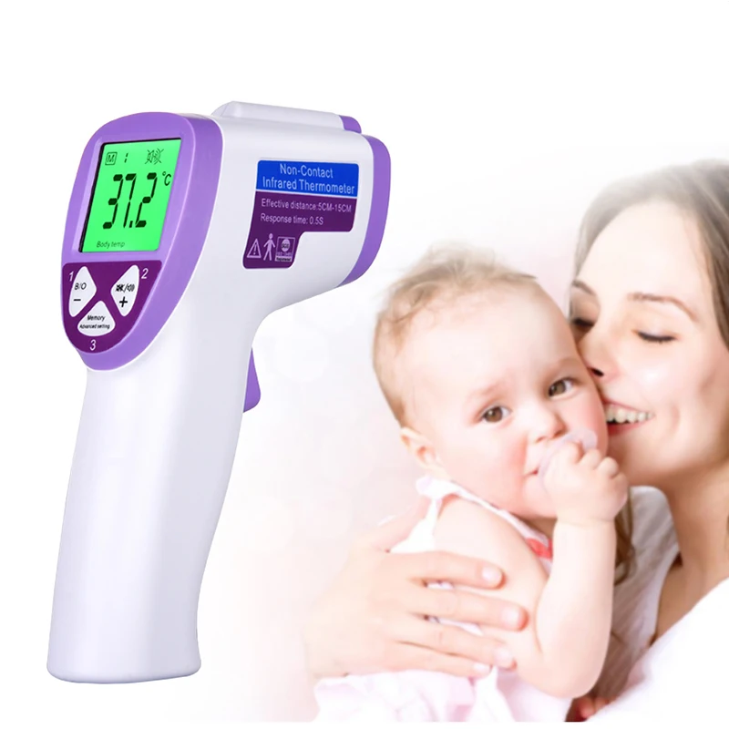 

Muti-fuction Baby/Adult Digital Termomete Infrared Forehead Body Thermometer Gun Non-contact Temperature Measurement Device