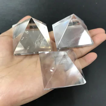 

Natural white crystal pyramid energy tower white crystal ornament decoration meditation spiritual white crystal