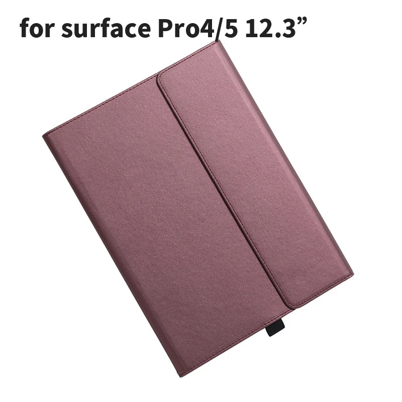 surface Pro4 5 red Новинка, чехол для ноутбука, планшета, для microsoft Surface Go Pro 6, подставка, держатель для Surface Pro 6, 5, 4, чехол для женщин и мужчин, одноцветная сумка для ноутбука - Цвет: surface Pro4 5 red