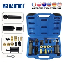 MR CARTOOL – Kit d'outils de démontage d'injecteur, 18 pièces, pour VAG VW Audi FSI, Kit d'outils de réparation de Garage