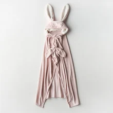 Зимние женские пижамы фланелевые теплые утолщенные Домашняя одежда Розовый Кролик уши мультфильм милый халат Женская домашняя одежда пижамы