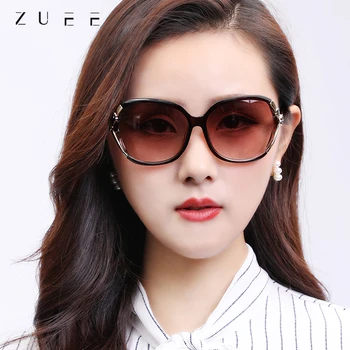 

All-match Elegant Women's Sunglass New Fashion Camellia Sunglasses Hollow Spot Paint Rose Flower Frame UV Protection Sunglasses