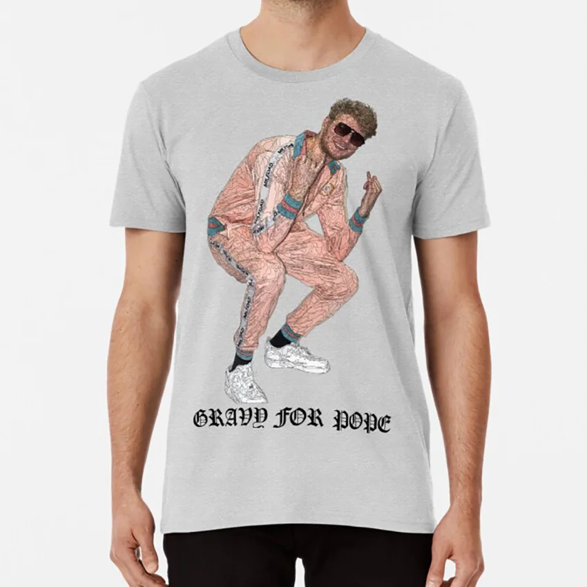 Yung Gravy for Pope футболка yung gravy pope rap mr clean|Футболки| |