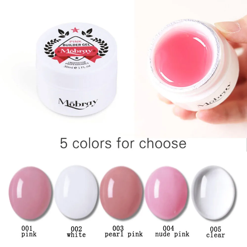 

Builder Gel Nails 15g Finger Nail Extension UV LED Gel Nail Cover Soak Off Extend Jelly Gel Nail Art Builder Gel