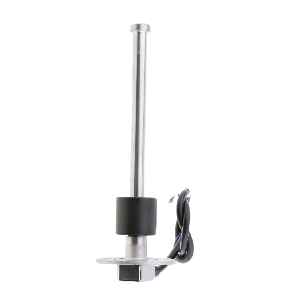 2x Marine Boat Car Fuel & Liquid Level Sensor 200mm + 2x Fuel Level Meter 2''