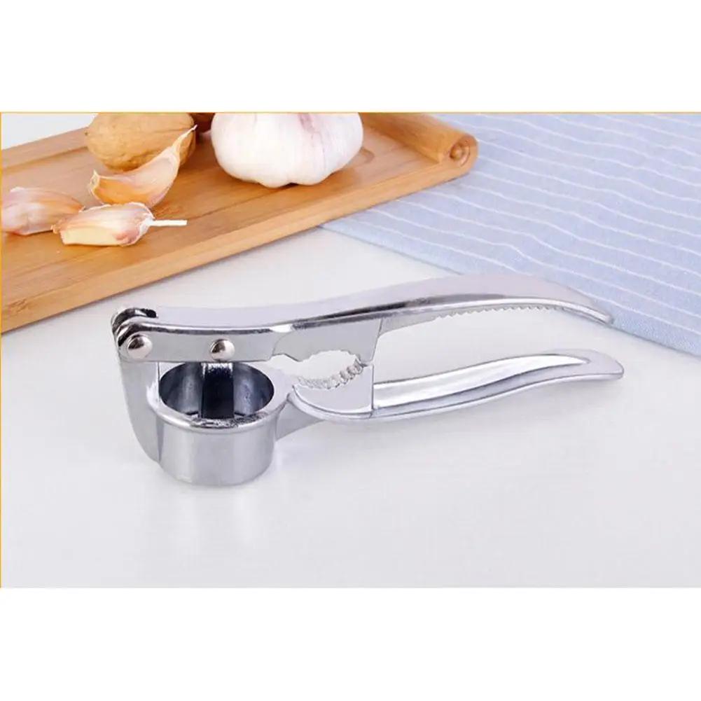 HobbyLane Oversize Garlic Press Household Multi-function Four-in-one Garlic Masher Creative Kitchen Manual Garlic Mud Ware