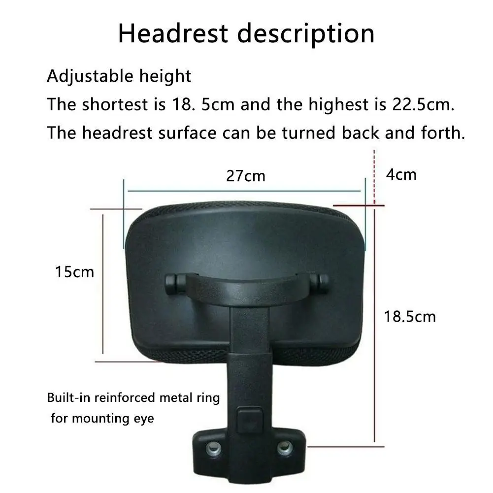 Adjustable Headrest for Office Chair Swivel Lifting Computer Chair Neck Protection Pillow Office Accessories office chair accessories chair headrest pillow