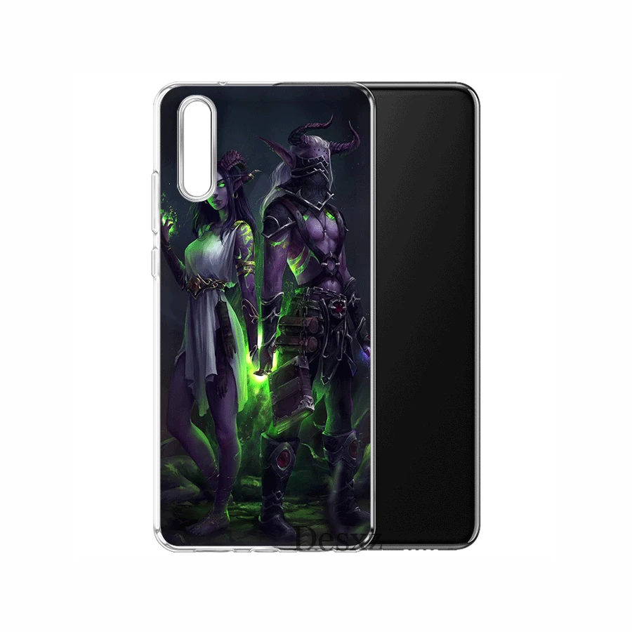 Мобильный чехол для телефона huawei Honor View 20 Lite Pro 6A 6C 7A 8 8X8 9 9X10 Play Твердый чехол World Of Warcraft