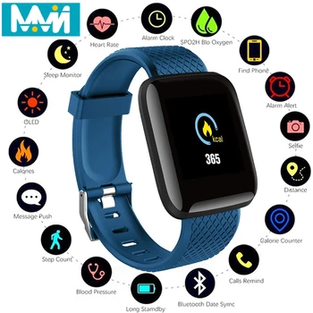 

D13 Color Screen Smart Bracelet Heart Rate Monitor IP68 Waterproof Fitness Tracker Band Bluetooth 4.0 Sports Wristbands