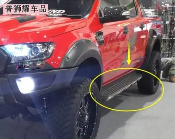 Ranger T6 T7 алюминиевый сплав и АБС Приборная панель автомобиля подножка Nerf барная стойка для Ford Ranger T6 T7