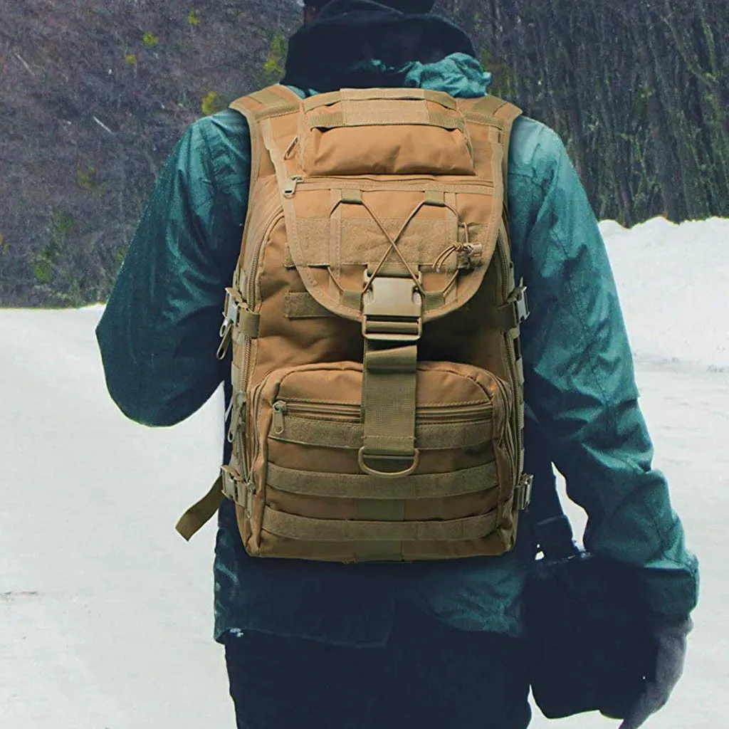Man Waterproof business travel backpack Large Capacity Hiking Camping Outdoors Travel Bags large backpacks for men#1025g25