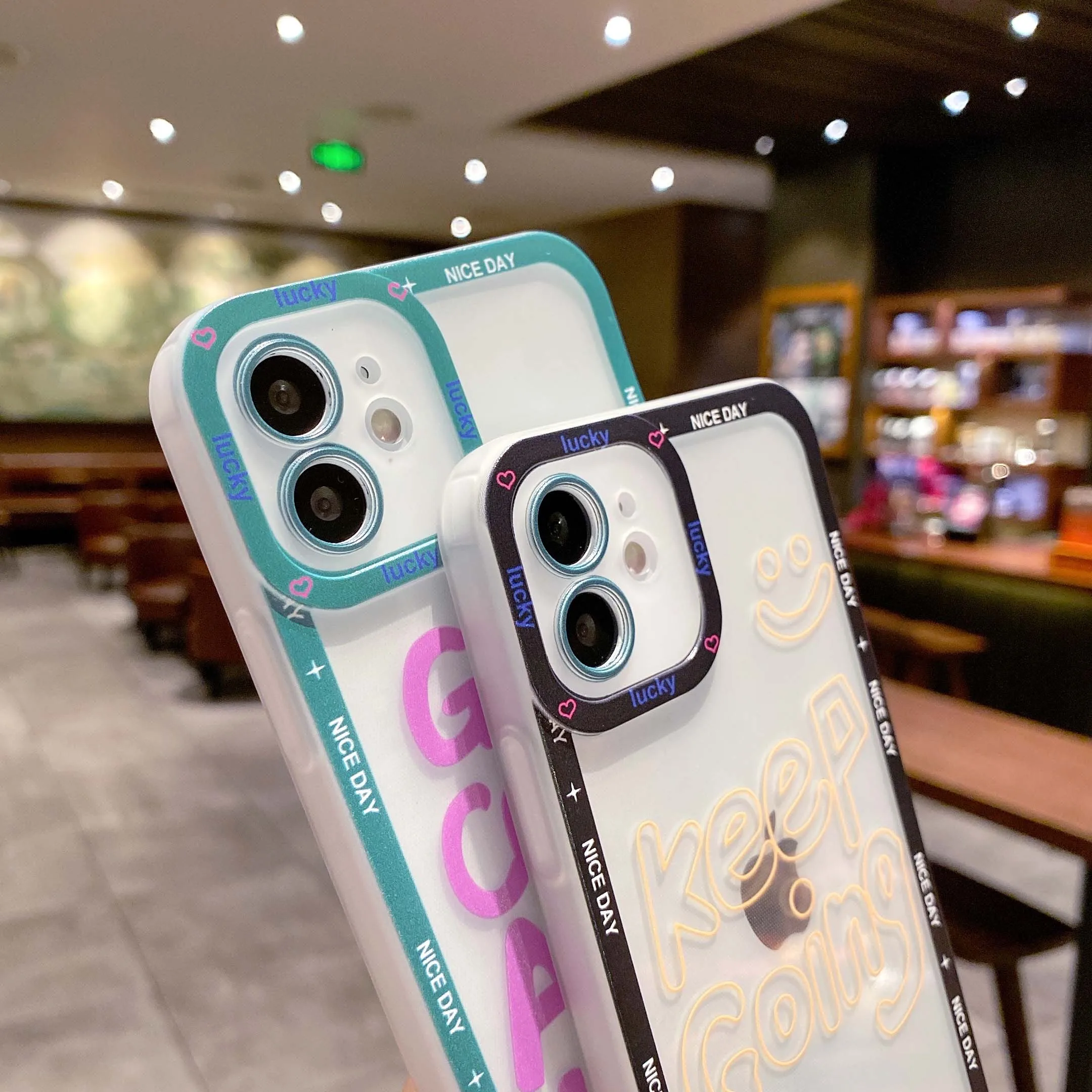 Fashion Quotes Phone Cases for iPhone 13 11 12 Pro Max Mini Camera Lens Protective Cover for iPhone X XR XS Max 7 8 Plus Se 2020 iphone 12 mini cover
