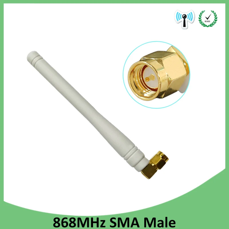 Lora lorawan 3dbi 868 МГц 915 антенна SMA Штекерный разъем GSM наружный Ретранслятор Сигнала