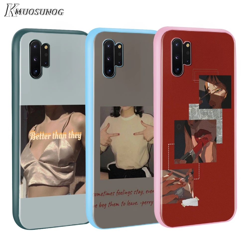 

Eyes Lock Screen Aesthetic Baseus Candy Color Cover for Samsung Galaxy Note 10 9 8 S11 S10 S9 S8 S7 Plus Edge Phone Case