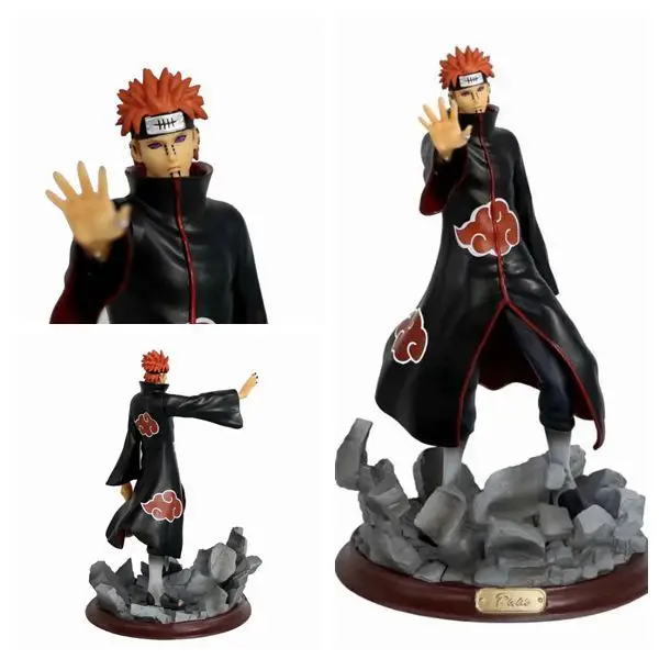 Newest 27cm Pain Tendo Anime Figure Toys Pain Tendo Akatsuki Gk Pvc Action Figure Standing Posture Collectible Model Doll Action Figures Aliexpress