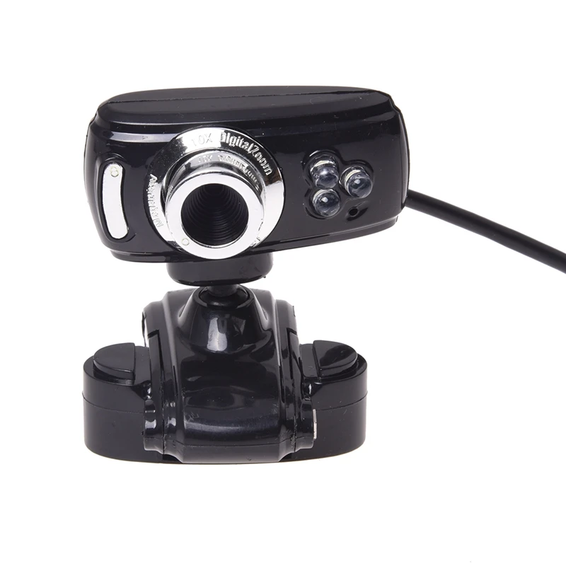IG-WEBCAM ПК камера интерполяция 16,0 Мега пиксель 3 светодиодный минифон для ноутбука