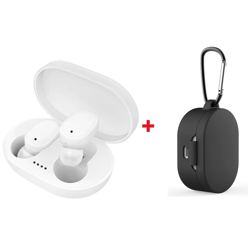 Set6 A6S TWS Bluetooth наушники PK Redmi Airdots Беспроводные Bluetooth 5,0 Hifi игровые наушники Airbuds для Iphone Xiaomi PC - Цвет: Set6