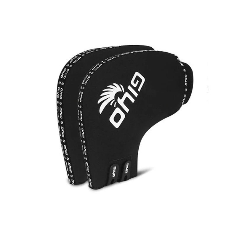 mountain bike style GIYO, утолщенные перчатки для велосипеда, защитные перчатки для горного/шоссейного велосипеда, ветрозащитные теплые перчатки для велоспорта, бархатные - Цвет: mountain bike style