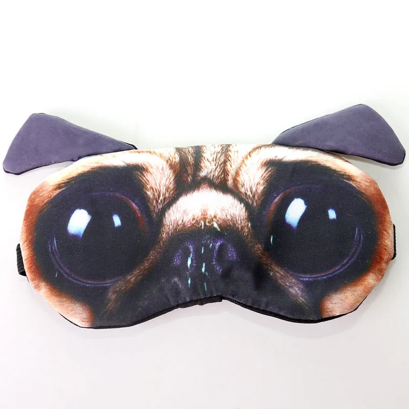 Cute Cat Sleep Mask Eye Mask Eyeshade Cover Shade Natural Sleeping Eye Patch Women Men Soft Portable Blindfold Travel Eyepatch