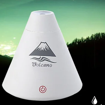

160ml Ultrasonic Air Humidifier Mini USB Volcano Shape Essential Aroma Oil Diffuser Household Air Humidifier