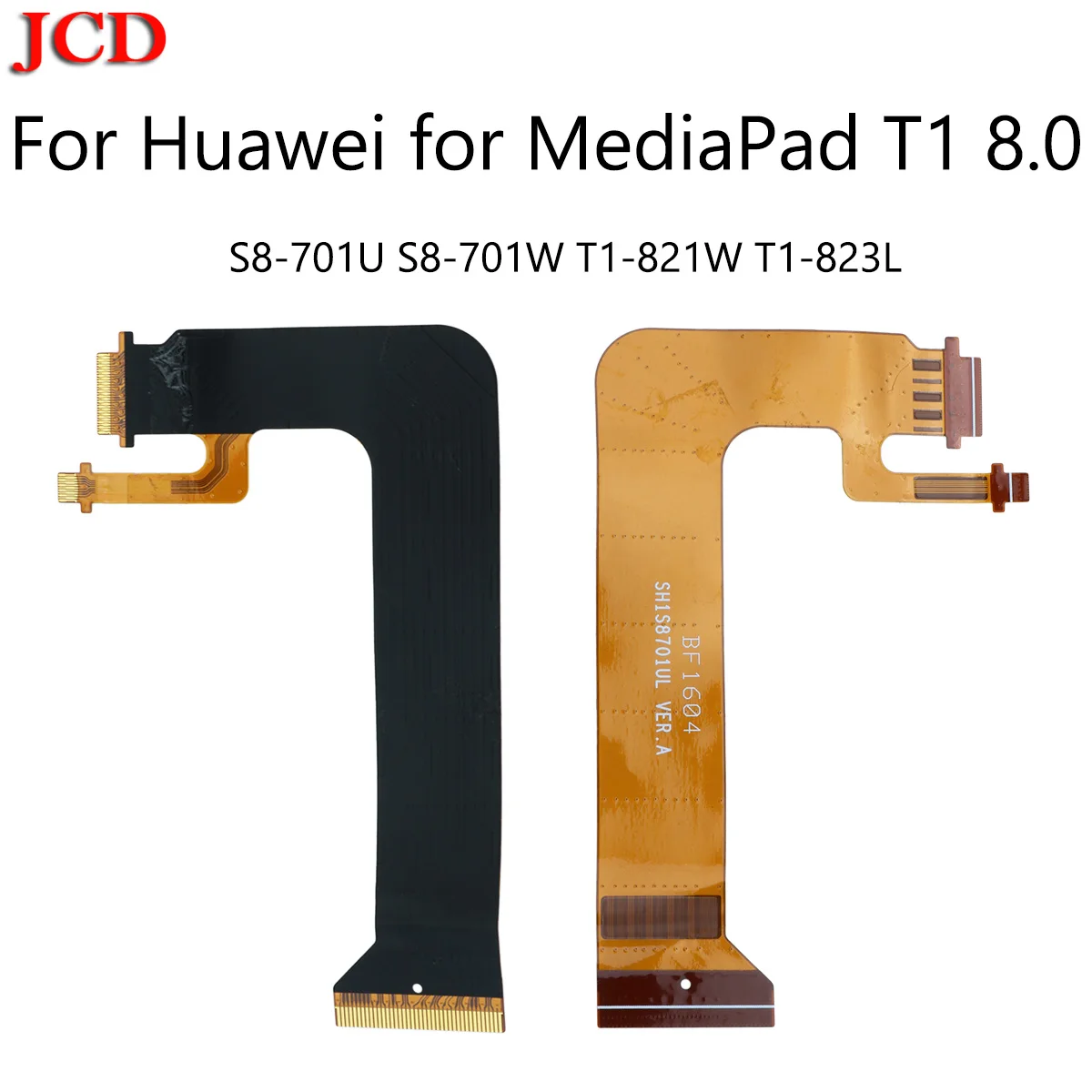 No8 T1 8.0 S8 701U JCD T3 ЖК гибкий кабель для huawei для MediaPad M2 M3 Lite M5 T1 T3 10 AGS-L03 AGS-L09 ЖК-дисплей Разъем материнской платы - Цвет: No8 T1 8.0 S8 701U