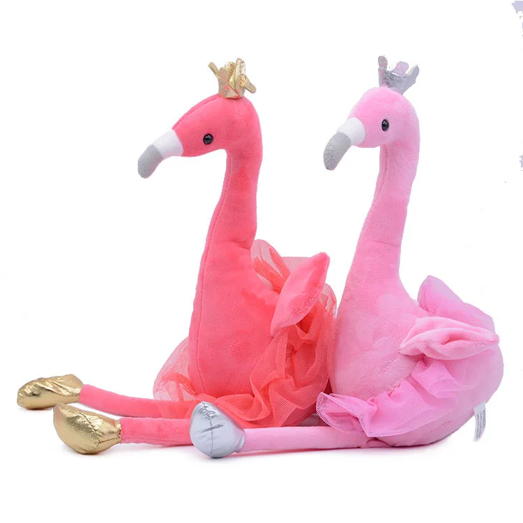 

Новинка, 8-дюймовая плюшевая Милая любимая мягкая набивная кукла фламинго, украшение для дивана, милый Рождественский праздничный подарок для детей, любимых
