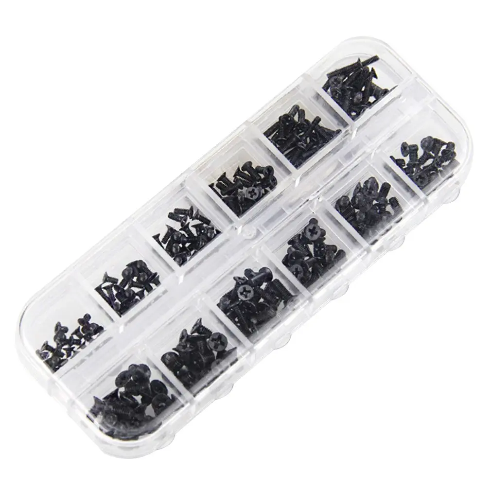 

240Pcs/500Pcs M2 M2.5 M3 Repair Screws Kit Set Electronic Digital Phillips Screw Laptop Notebook Micro Computer Case Assemble