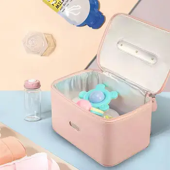 

UV Storage Box UV Sterilizer Bag LED Disinfection Bag Container Organizer For Baby Food Milk Toy Mobile Phones Cleaning