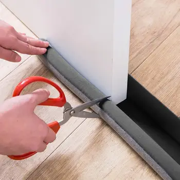 

Anti Collision Foam Draught Excluder Soundproof Self Adhesive Window Under the Door Seal Strip Home Hardware