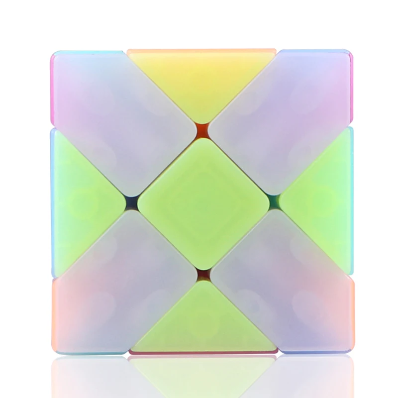 QiYi Jelly Cube Fisher speed Cube для шаров, волшебная головоломка, игрушка, антистресс, Neo Cubo Magico для детей, подарок для образования, магнитный шар