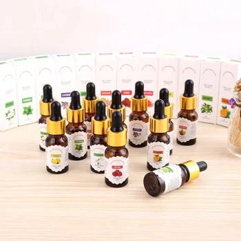 

10ml Natural Fruit Plant Dropper Essential Oil Water Soluble Humidifier Essential Oil Air Freshener