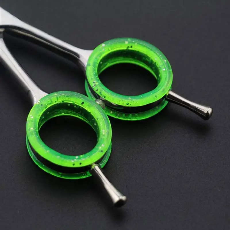 12PCS Pet Grooming Professional Scissors Scissors Ringsdressing Scissor Silicone Scissor Handheld