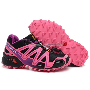 

Salomon-Zapatillas deportivas Speedcross 3 CS para mujer, transpirables, talla Europea 36-41