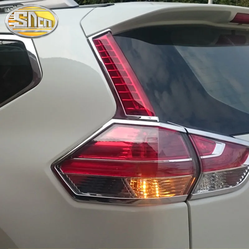 Rear Tail Bumper Fog Light w/ Brake Lamp for Nissan X-trail Rogue 2014 2015 2016