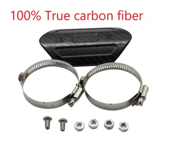 

Motorcycle Exhaust Muffler Carbon Fiber Anti-scalding Cover FOR YAMAHA tzr xt660 mt07 cygnus rx100 yzf r125 exhaust