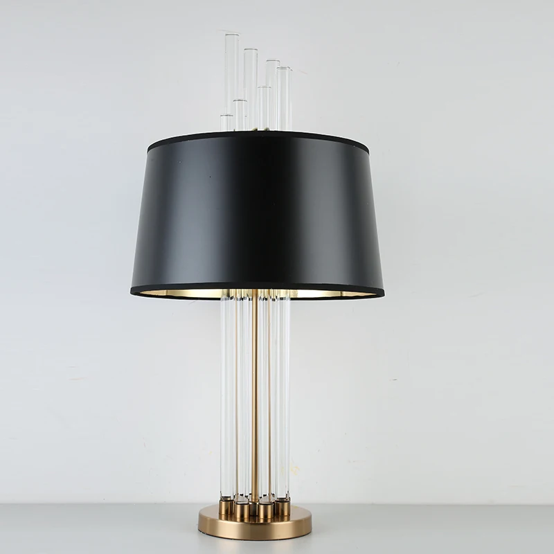 

Post Modern Crystal Fabrict Table Lamp For Study Room Fabrictlampforroom lampara de mesa