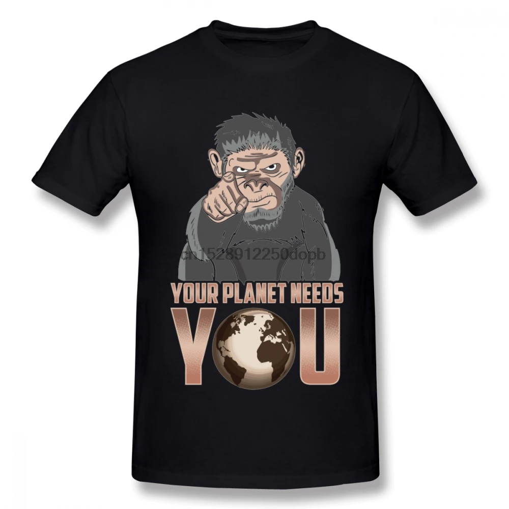 Футболка для мальчиков с надписью Your Planet Needs You Climate Global Warm Модная футболка из
