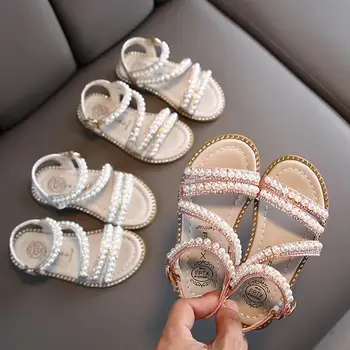 

Summer Style Sandals Children Casual Shoes Toddler Kids Girls Beach Sandals Cute Bow Girls Princess Shoes 1-14 Years Sneakers