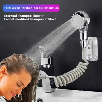 

Shower Set Wall Mount Shower Fixtures with Rain Shower Head for Waterfall Bathtub