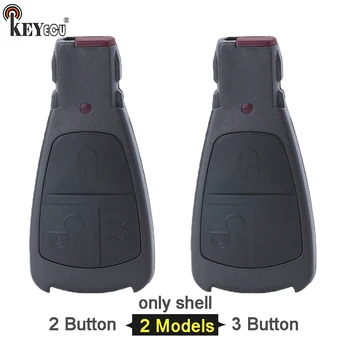 Keyforkess IYZ 3302 per Mercedes Benz E C S CLK Class sostituzione Keyless 2 / 3 Smart remote Key Shell Case Cover Fob