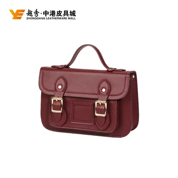 

2020-Pack Solid Color Cross-Body Portable Single Back Magnetic Buckle Student Square Sling Bag