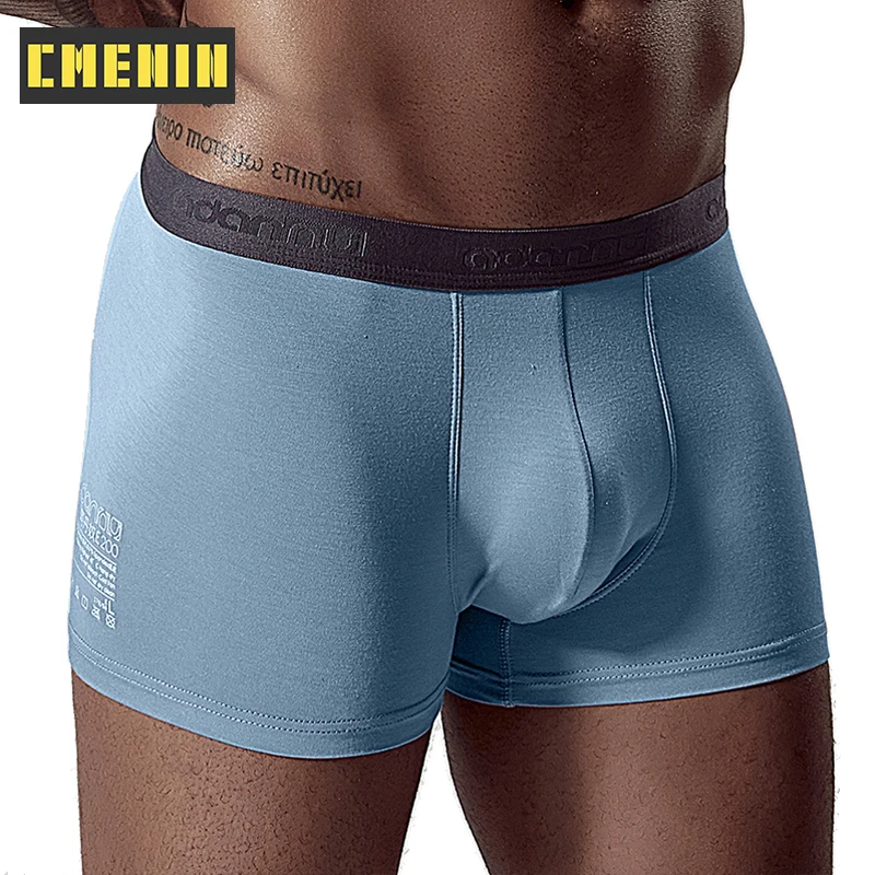 

CMENIN Modal Sexy Men Underwear Boxers Shorts Breathable Ice Feeling Soft Underpants Boxershorts Cueca Panties Lingeries AD306