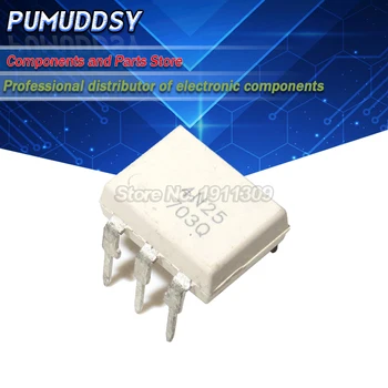 

10PCS 4N25 DIP6 Transistor output optocouplers PTR 20%, 2.5KV fast delivery IC