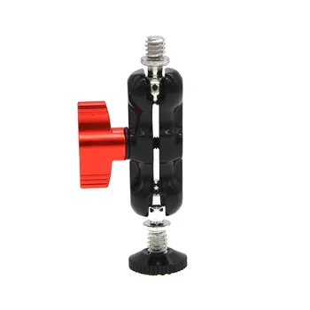 

Multi-function Ball Head Clamp Ball Mount Clamp Magic Arm Super Clamp w/ 1/4"-20 Thread for GPS Phone Monitor/LED Light