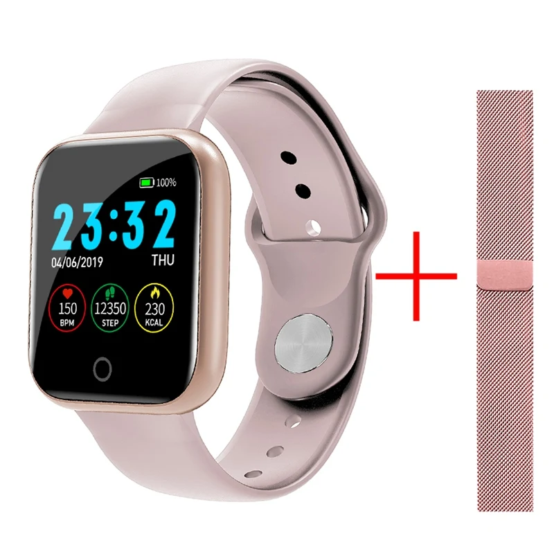  I5 Smart Watch Waterproof Heart Rate Monitor Fitness Tracker Pedometer Bracelet pk IWO 8 10 Sport W - 4000179736654