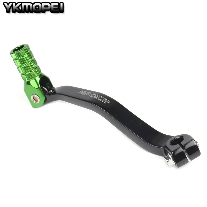 CNC сплав рычаг для коробки передач для kx60 85-02 KX80 91-00 KX85 ввиде горшка 01-15 KX100 96-16 Dirt Bike для мотокросса MX по бездорожью