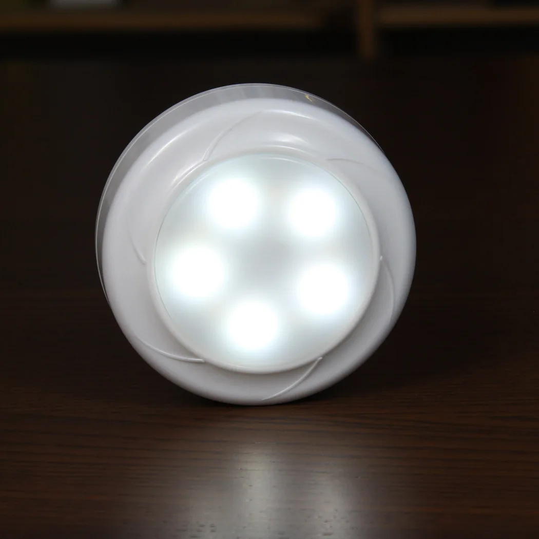 

Circle Remote Control Pat Kitchen Cabinet Lamp 10LED 0.5W Use AA5 No. Battery-